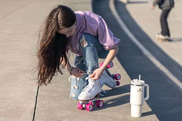 Stanley and Lainey Wilson collaborated on new tumblers