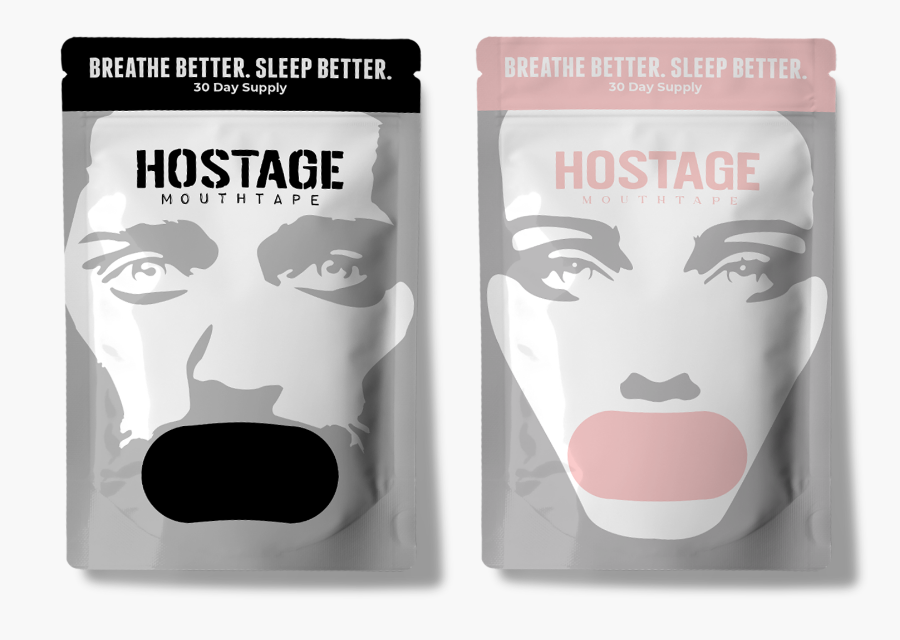 Hostage Tape's mouth tape products