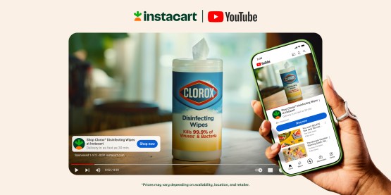 Instacart is betting on YouTube to turbocharge its $871M ad business
